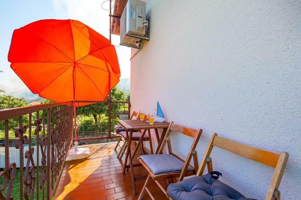 Apartment Roza, Sea View, Free Parking Ičići Buitenkant foto